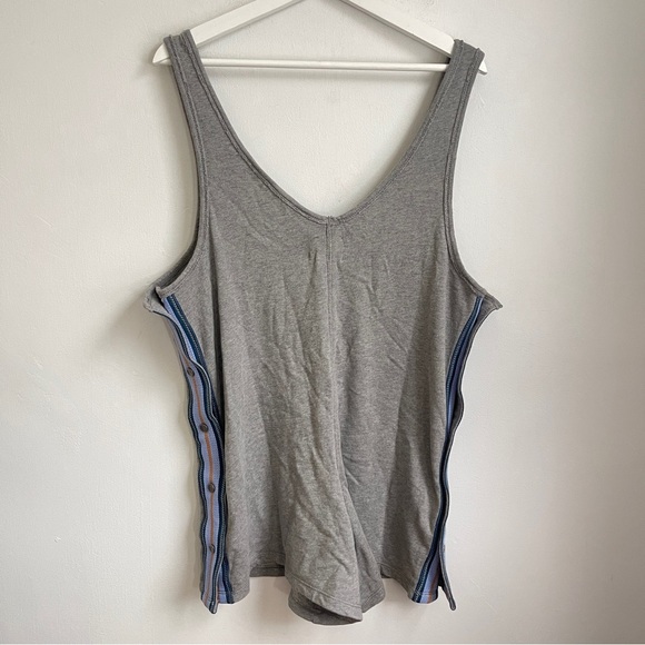 Free People Movement Gray Romper Size S - Picture 2 of 6